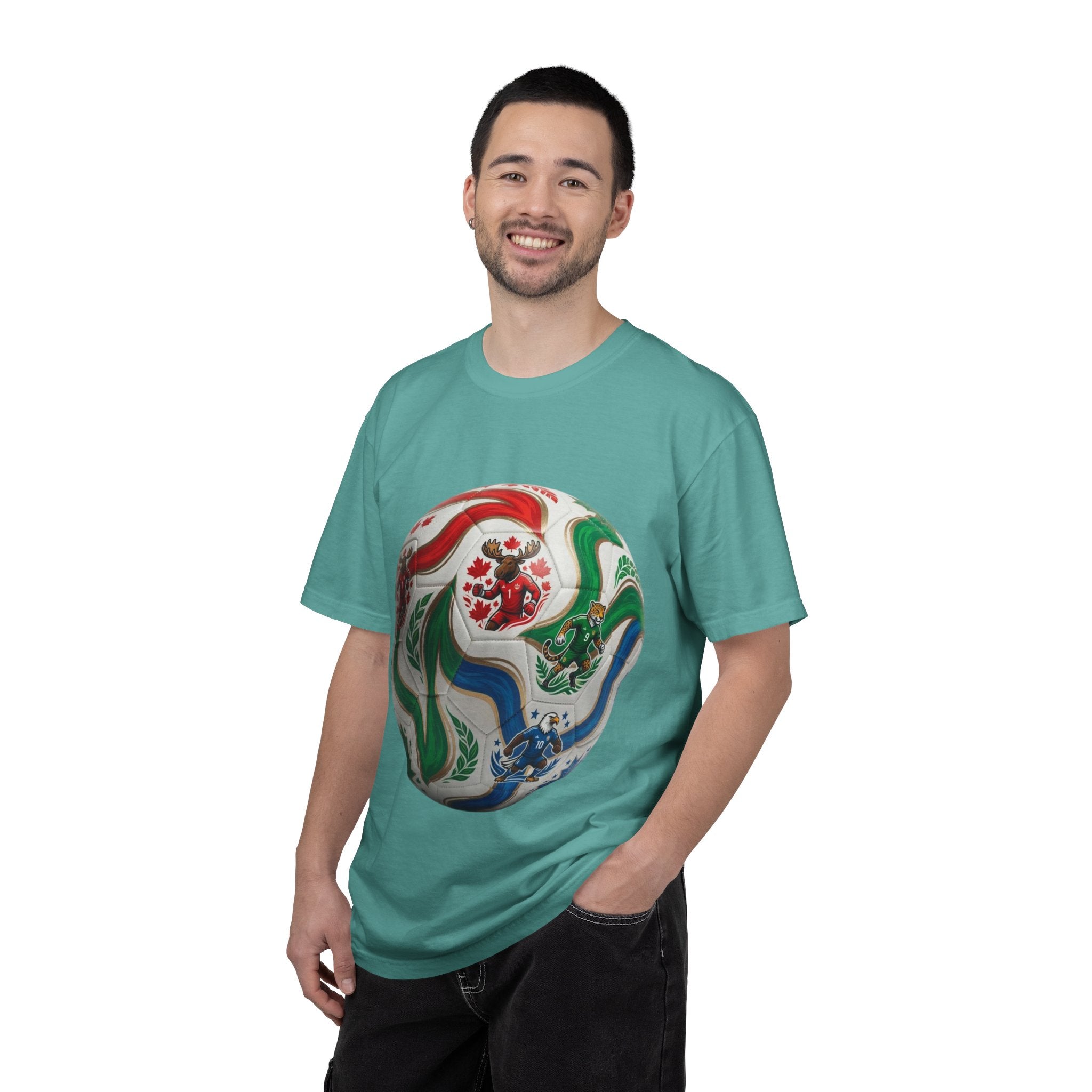 Soccer World Cup Retro Trio Ball T-Shirt